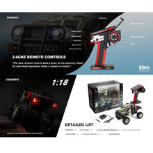 Load image into Gallery viewer, WLtoys 184021 1/18 RC Climbing Crawler Car 4WD 2.4G