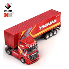 Load image into Gallery viewer, Wltoys 6408 1:64 Mini 4WD RC Container Truck Drift 2.4G