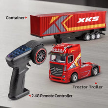 Load image into Gallery viewer, Wltoys 6408 1:64 Mini 4WD RC Container Truck Drift 2.4G