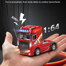 Load image into Gallery viewer, Wltoys 6408 1:64 Mini 4WD RC Container Truck Drift 2.4G