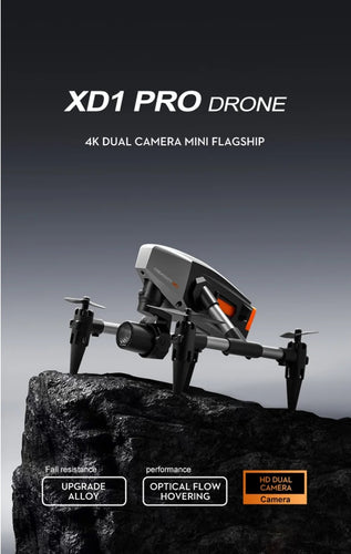 XD-1 Pro RC WiFi FPV 4K camera mini drone