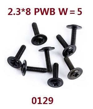 WL 0129 Headband disc referrals screws M2.3*8 for  WL 104009