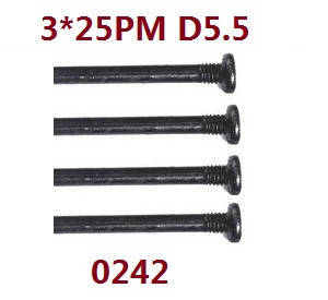 WL 0242 3*25 pm screw assembly for 104009
