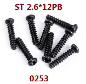 WL 0253  2.6*12PB screw assembly for 104009