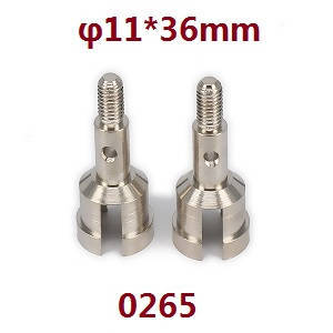 WL 0265 Rear axle 11*36 mm components for 104009 / 2 pc pack
