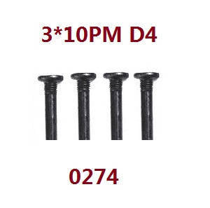 WL 0274 3*10PM Screw assembly for 104009