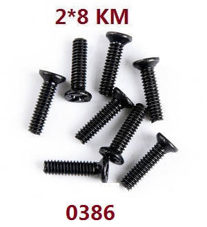 WL 0386  2*8km screw assembly for 104009