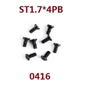 WL 0416 ST1.7 * 4PB Screw Assembly (8 pcs)