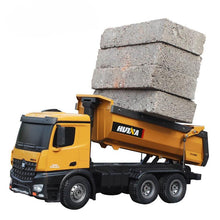 Load image into Gallery viewer, Huina RC 2.4G Dump Truck 1573 scale 1:14 10 channel