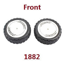 Load image into Gallery viewer, WL 104001 1882 Front Tires &amp; Wheels 3.0cm broad