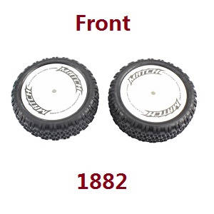 WL 104001 1882 Front Tires & Wheels 3.0cm broad
