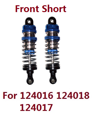 WL 2016 124017 Front Shock Absorbers (Blue) 1 pc pack