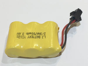 Ni-Cd 3.6V 700mah black connector (AAA) N1