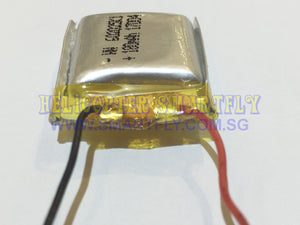 Lipo 3.7V 180mah Battery no connectors A