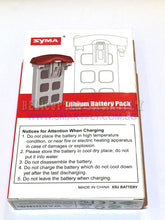 Load image into Gallery viewer, Lipo 3.7V 500mah Battery Modular X5UW &amp; X5UW-D C