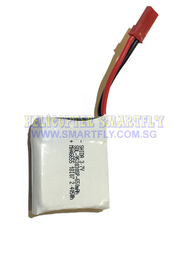 Lipo 3.7V 650mah Battery red JST connectors X8TW C