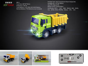 666 Remote control 2.4G Mini Construction Truck Toys 1:64