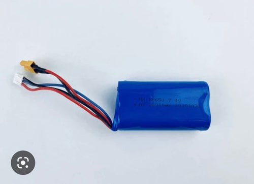 7.4V 2000mah 18650 Li-ion Battery XT30 connector (1594 RC Excavator) D