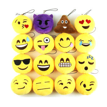 Emoji keychain 7.5cm
