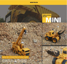 Load image into Gallery viewer, 8028A scale 1:64 Mini RC construction trucks