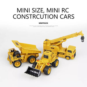 8028A scale 1:64 Mini RC construction trucks
