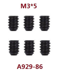 WL A929-86 Headless Screw M3*5 (6 pcs) or 1654