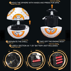BB-8 RC Intelligent Robot Action Figure Ball Droid with sound