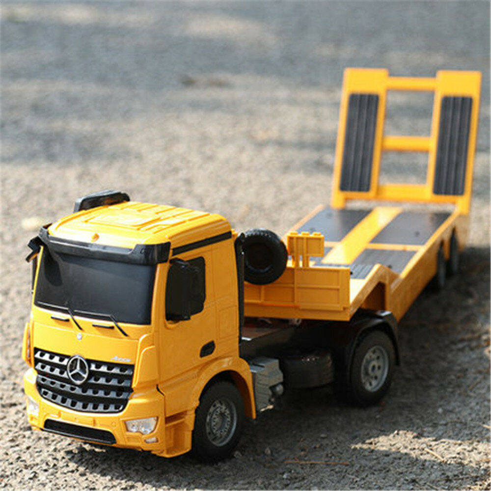 Double Eagle E562-003 RC Car 1:20 2.4Ghz Radio Control Mercedes Truck and Flatbed Trailer