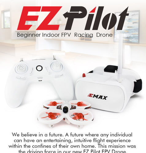 RTF Emax EZ Pilot FPV Racing Drone 600TVL CMOS Camera 37CH 25mW