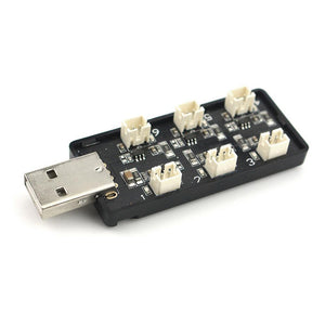 Emax Tinyhawk II USB 6-port charger for 1S Lipo batteries HV 4.35V