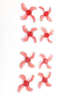 GEMFAN 1636 propellers (8 pcs) for TinyGo 40mm 1.5mm 4 blade