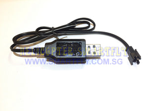 4.8V 250mah SM black connector USB Charger U