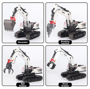 Huina RC Excavator 1594 1:14 scale Heavy Duty (New color Yellow)