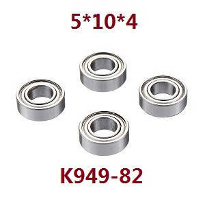 WL K949-82 Rolling Bearing 5*10*4 (4 pcs) for 104009 or 0284