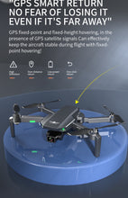 Load image into Gallery viewer, KF105 4K GPS EIS Camera Foldable Drone Follow Me Obstacle Avoidance