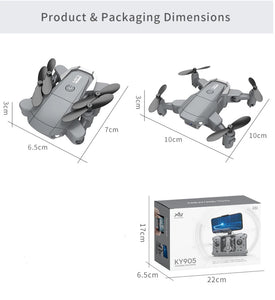 KY905 Mini Drone 4K camera WiFi FPV (Box packaging)