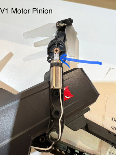 MJX V1 motor pinion