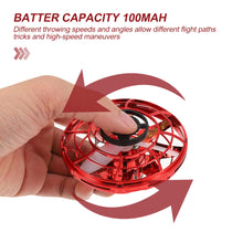 Load image into Gallery viewer, Mini Drone LED Flying Spinner Toy