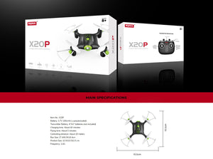 Syma X20P Drone with Altitude Hold