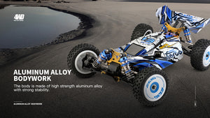 WL Toys 124017 Ver 2 Brushless Motor 75km RC buggy 4WD 2.4G
