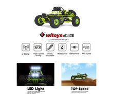 Load image into Gallery viewer, WL Toys 12427 / 12428 RC Crawler 50km 1/12 scale