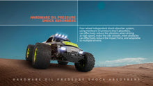 Load image into Gallery viewer, WL Toys 1/14 scale 144002 50km/hr RC Monster Truck