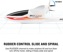 Load image into Gallery viewer, WLToys F959s RC Glider Sky King 3 Ch Ready to Fly (RTF) Airplane