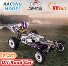 Load image into Gallery viewer, WL Toys 124019 60km RC buggy 4WD 2.4G