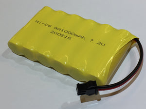 Ni-Cd 7.2V 1000mah battery black connector Ball Grabber N2