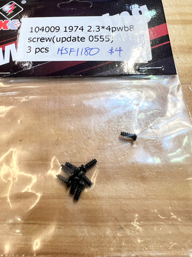 WL 1974 2.3*4pwb5 screw set for  WL 104009